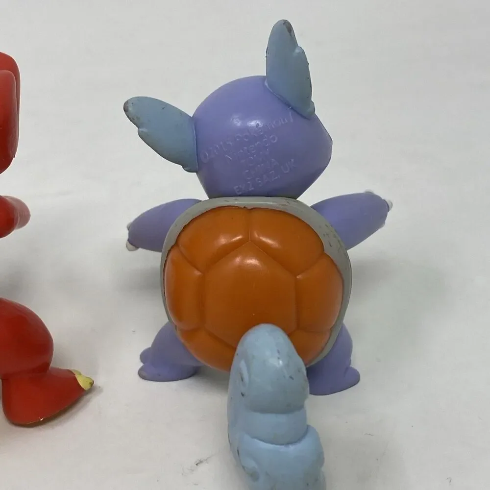 Pokemon Tomy Lot Of 3 Ivysaur, Charmeleon Vinyl Figures 2